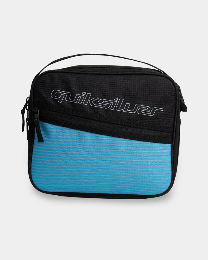 Image of a model wearing Shorts. Product name - Quiksilver Lunch Boxer 2.0 Lunch Box Iron Gate in Iron Gate colour by brand - Quiksilver