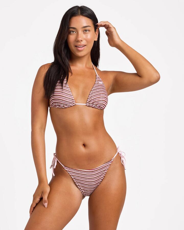 Image of Swimwear. Product name - Roxy Womens Daphne Tie Side Bikini Bottom Multi in Multi colour by brand - Roxy