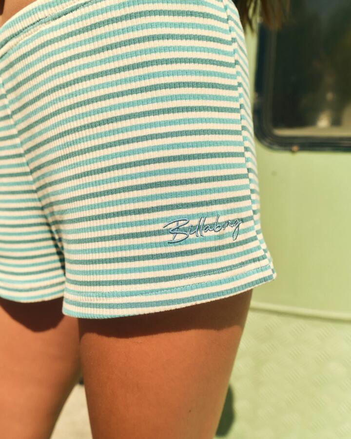 Image of a model wearing Shorts. Product name - Billabong Girls 8-16 Sweet Song Shorts Multi in Multi colour by brand - Billabong