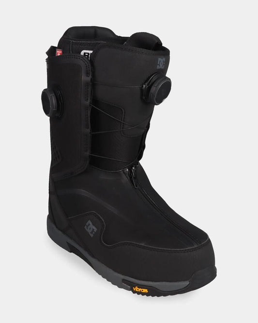 Image of Snowboards. Product name - DC Shoes Mens Quantum Snowboard Boots Black/Black/Grey in Black/Black/Grey colour by brand - DC Shoes