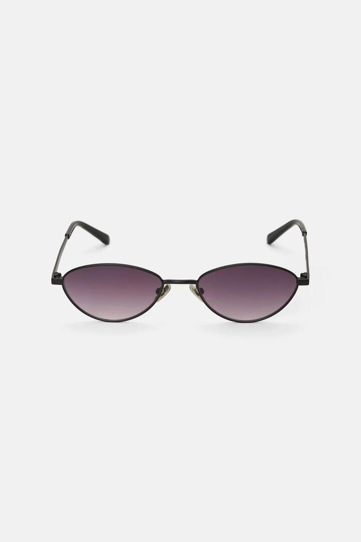 Image of Sunglasses. Product name - Black 90's Feel Sunglasses in Black colour by brand - Dangerfield