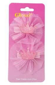 Image of Toys. Product name - Hair Crown Clips 2pcs in colour by brand - Toymate