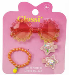 Image of Toys. Product name - Sunglasses Set -Â StarheartÂ Clips & Bracelet 3pcs in colour by brand - Toymate
