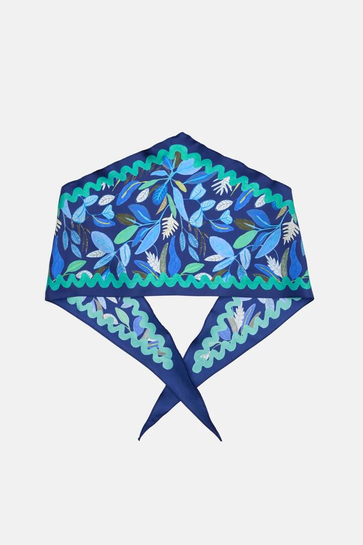 Image of Scarves & Shawls. Product name - Botanical Blueprint Multi Wear Scarf in Print colour by brand - Gorman