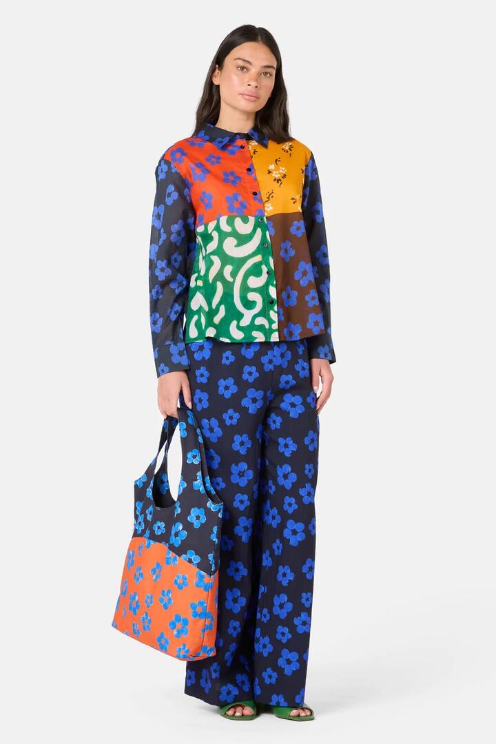 Image of Bags. Product name - Salon Contrast Tote in Print colour by brand - Gorman