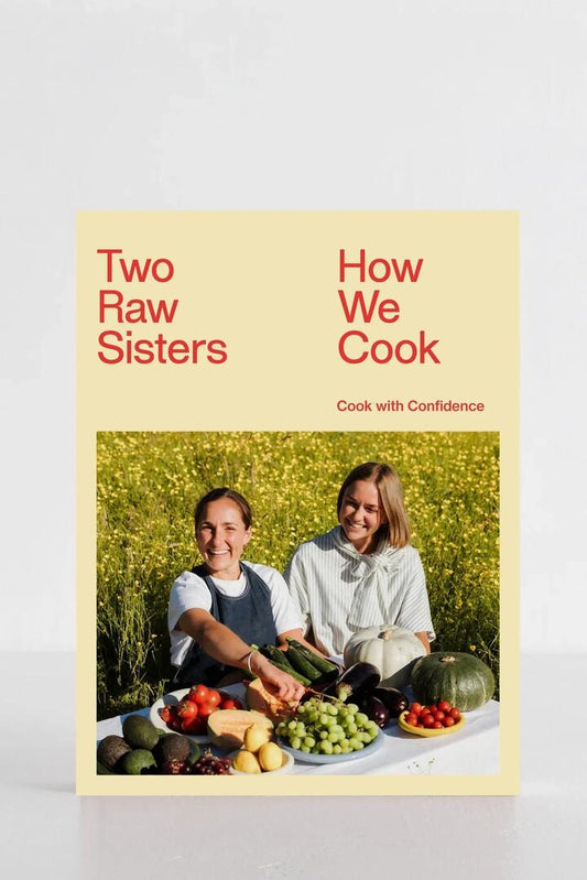 Image of Books. Product name - Two Raw Sisters How We Cook in colour by brand - Bookreps NZ