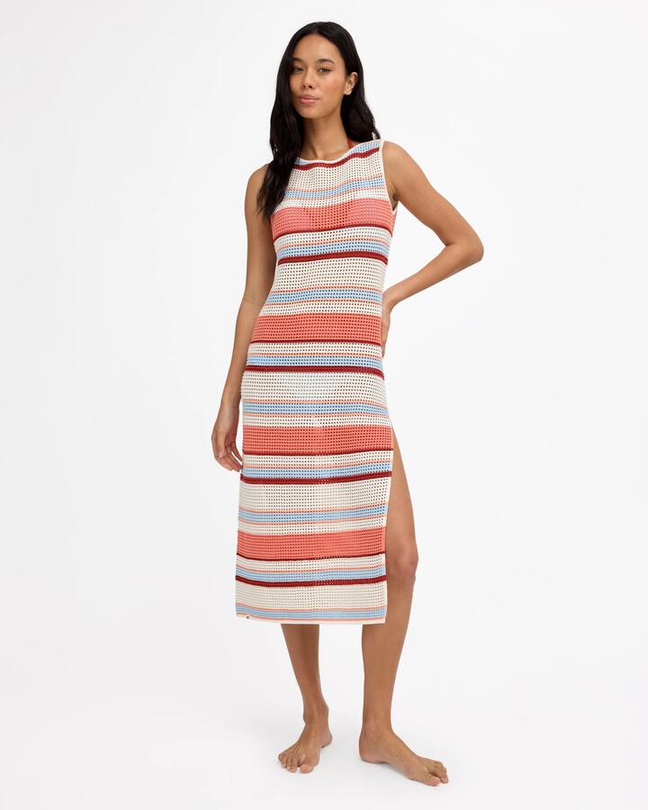 Image of Dresses. Product name - Billabong Womens Sun Drenched Midi Dress Multi in Multi colour by brand - Billabong