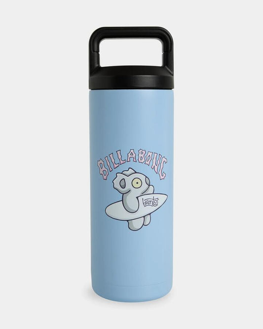 Image of Water Bottles. Product name - Billabong Girls 2-7 Brentos Suns Up 0.6 L Water Bottle Ice Water in Ice Water colour by brand - Billabong