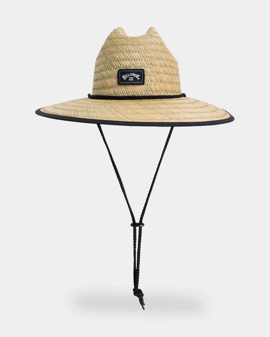 Image of Hats. Product name - Billabong Mens Tides Print Straw Hat Natural in Natural colour by brand - Billabong