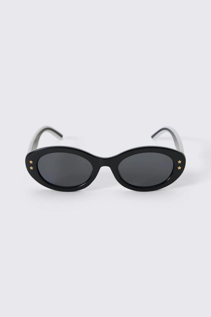 Image of Sunglasses. Product name - Starry Eyed Sunglasses in Black colour by brand - Dangerfield
