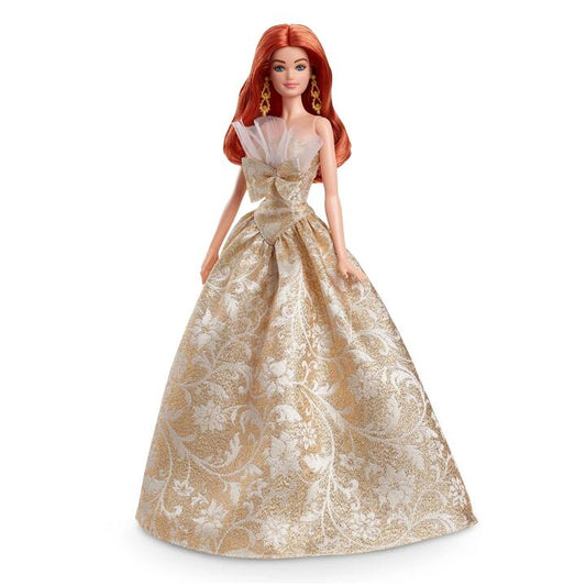 Image of Dolls. Product name - 2025 Holiday Barbie Doll 1 in colour by brand - Barbie Signature