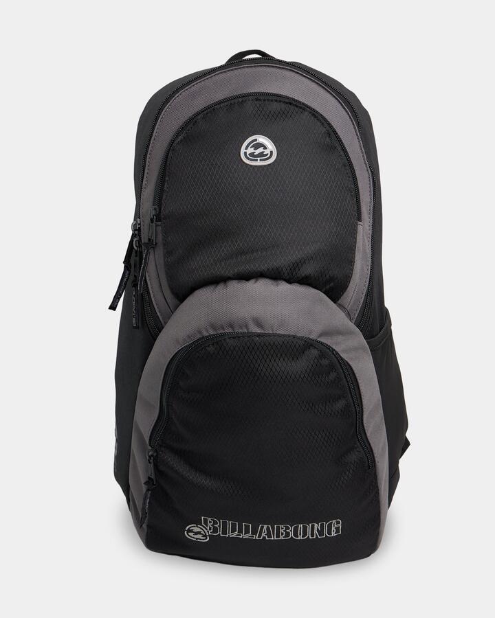 Image of Bags. Product name - Billabong Mens Spec 73 Backpack Black in Black colour by brand - Billabong