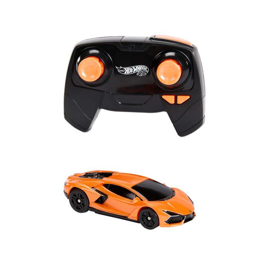 Image of Toy Cars. Product name - Hot Wheels RC 1:64 Scale Lamborghini Revuelto, Battery-Powered Remote Control & Rechargeable Car in colour by brand - Hot Wheels