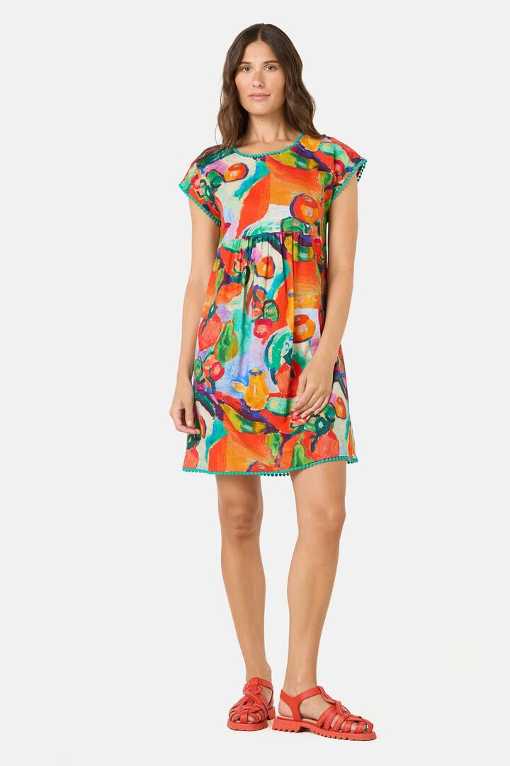 Image of Dresses. Product name - Tablescape Bungalow Dress in Print colour by brand - Gorman