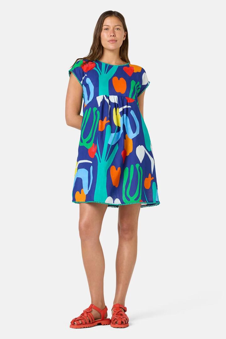 Image of Dresses. Product name - Farmers Market Bungalow Dress in Print colour by brand - Gorman