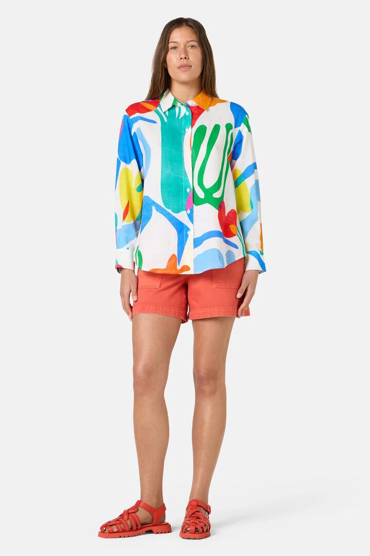 Image of Shirts. Product name - Farmers Market Shirt in Print colour by brand - Gorman