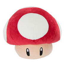 Image of Action Figures. Product name - Mocchi Mocchi Mario Kart Mushroom Large | T12955 in colour by brand - Mocchi Mocchi