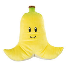 Image of Action Figures. Product name - Mocchi Mocchi Mario Kart Banana Large | T12958 in colour by brand - Mocchi Mocchi