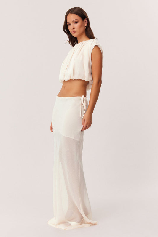 SNDYS TAMARA MAXI SKIRT (Off White)
