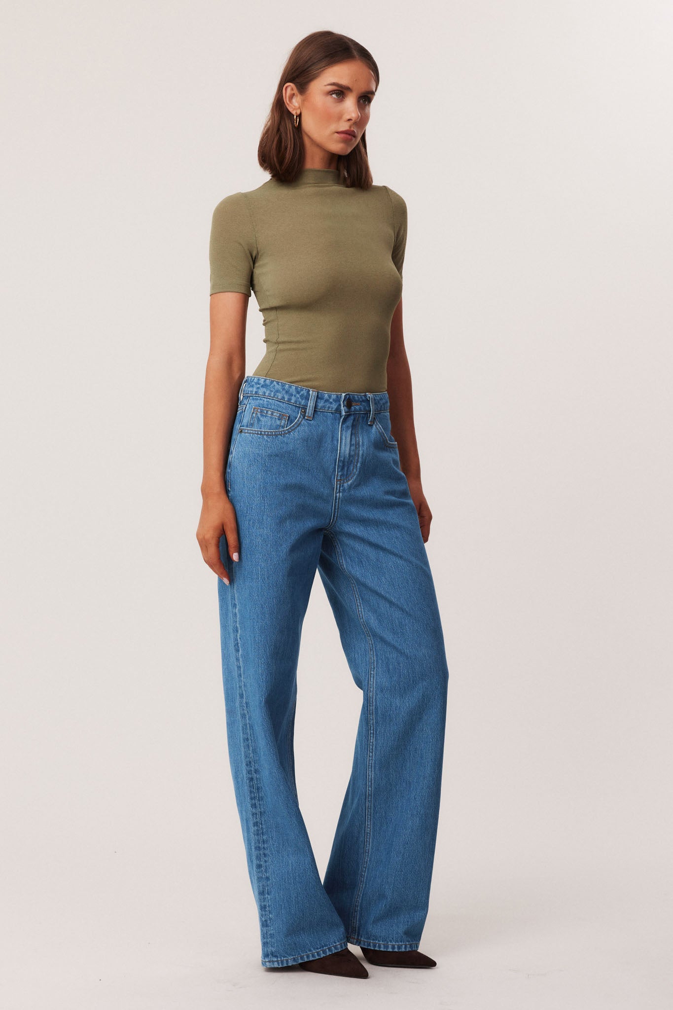 SNDYS WYLDER JEANS (Mid Blue)
