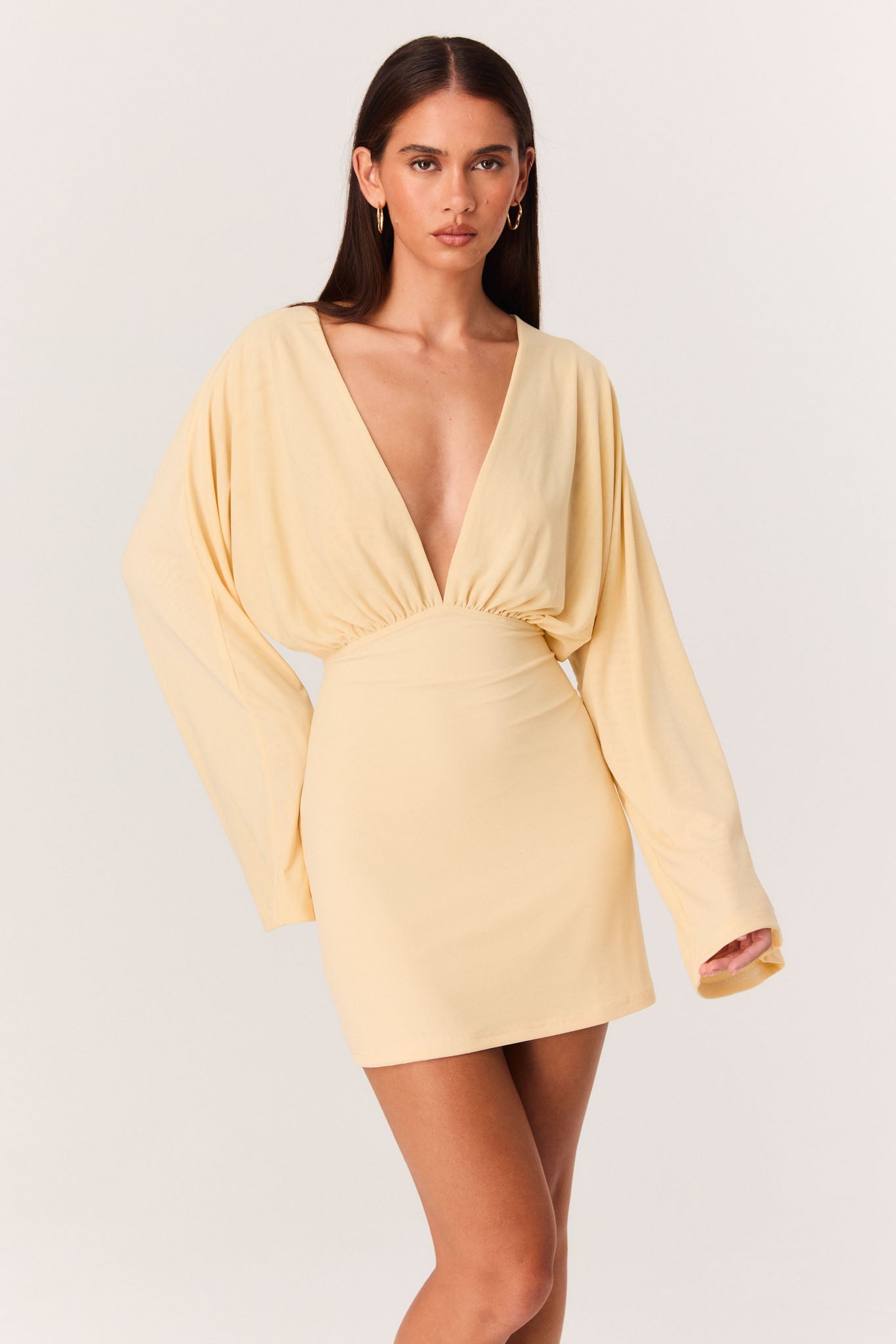 SNDYS HELENE MINI DRESS (Butter)