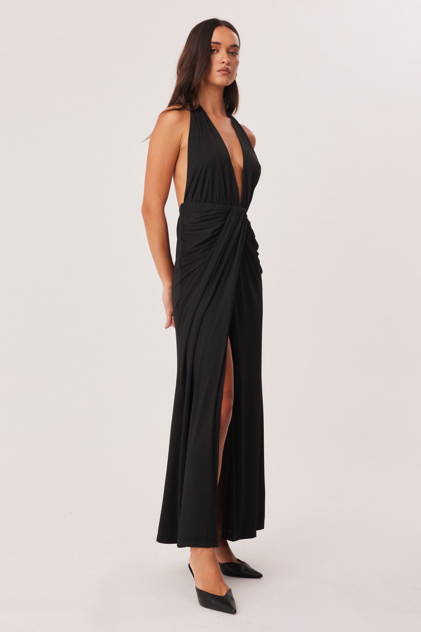 SNDYS ARIOS MAXI DRESS (Black)