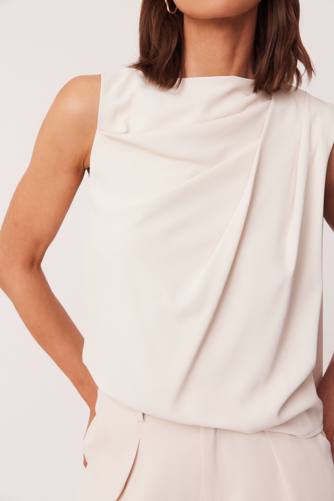 SNDYS RILEY TOP (Stone)