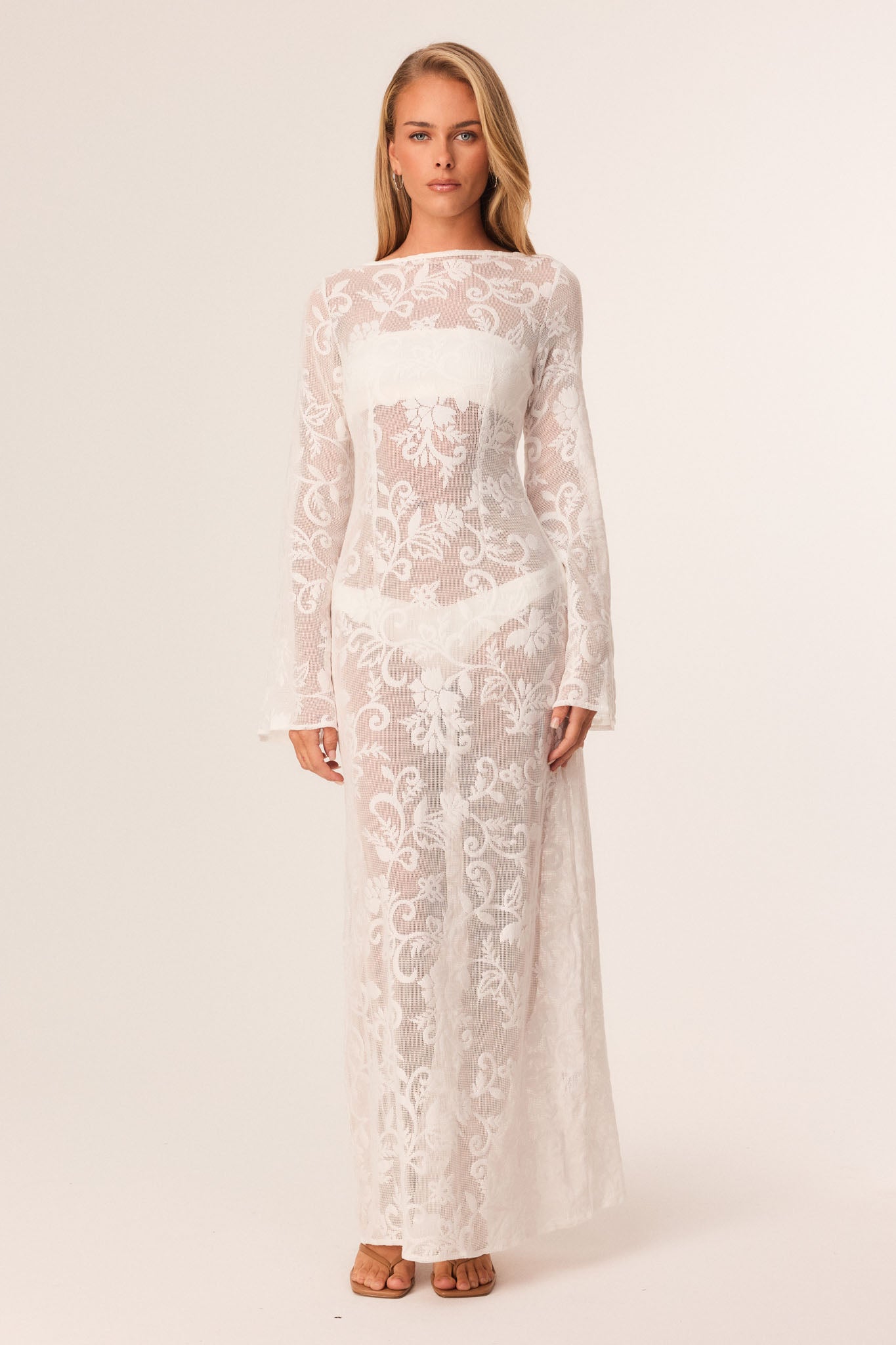SNDYS LAILANI MAXI DRESS (White)