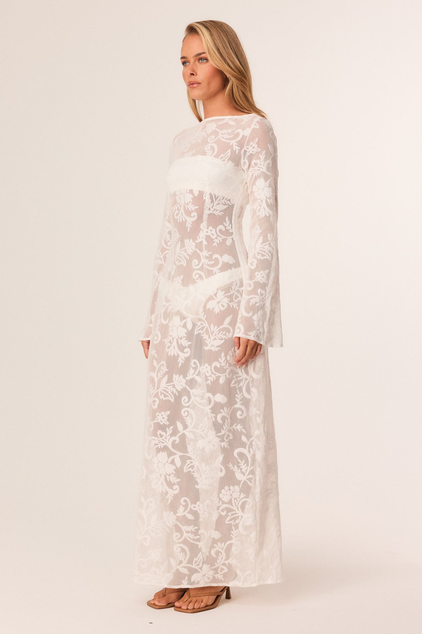 SNDYS LAILANI MAXI DRESS (White)