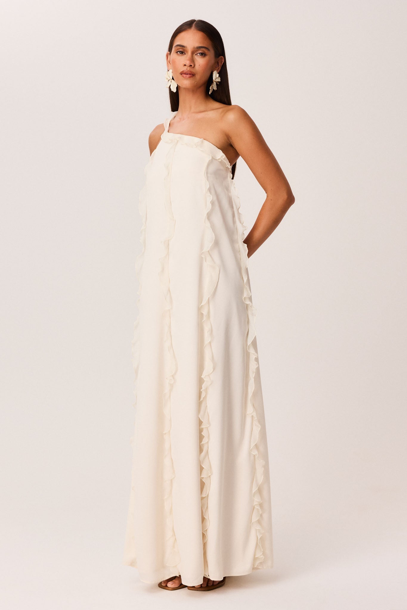 SNDYS ZARELIA MAXI DRESS (Oyster)