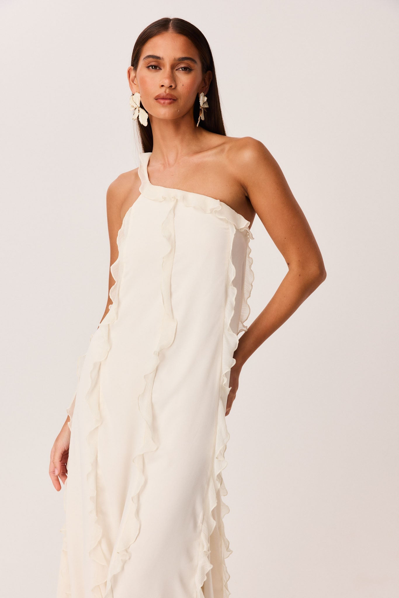 SNDYS ZARELIA MAXI DRESS (Oyster)