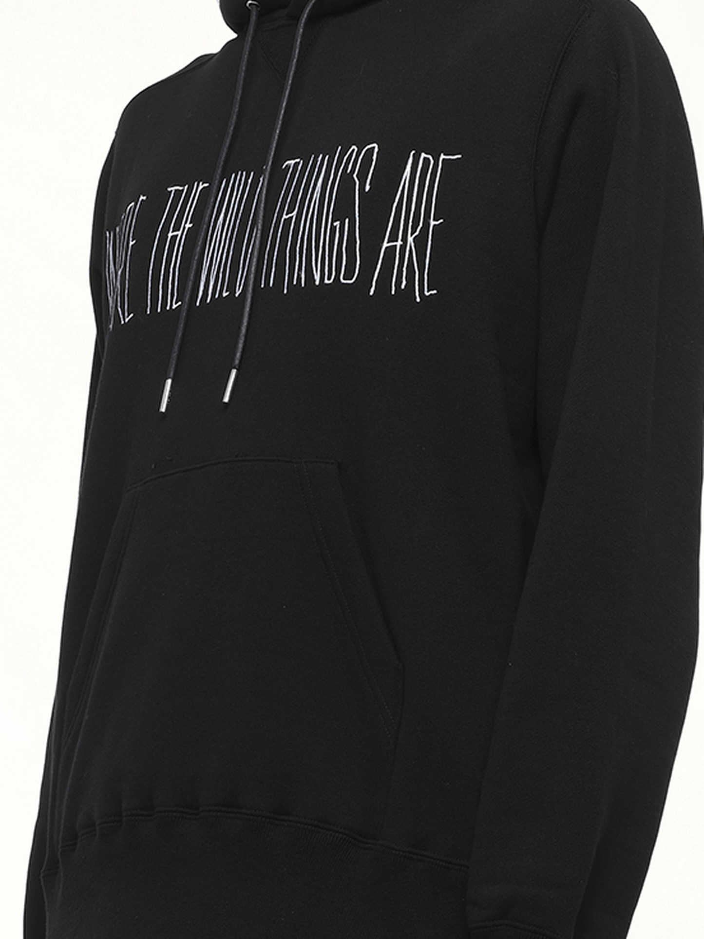 SACAI WHERE THE WILD THINGS ARE Logo Hoodie (Black)