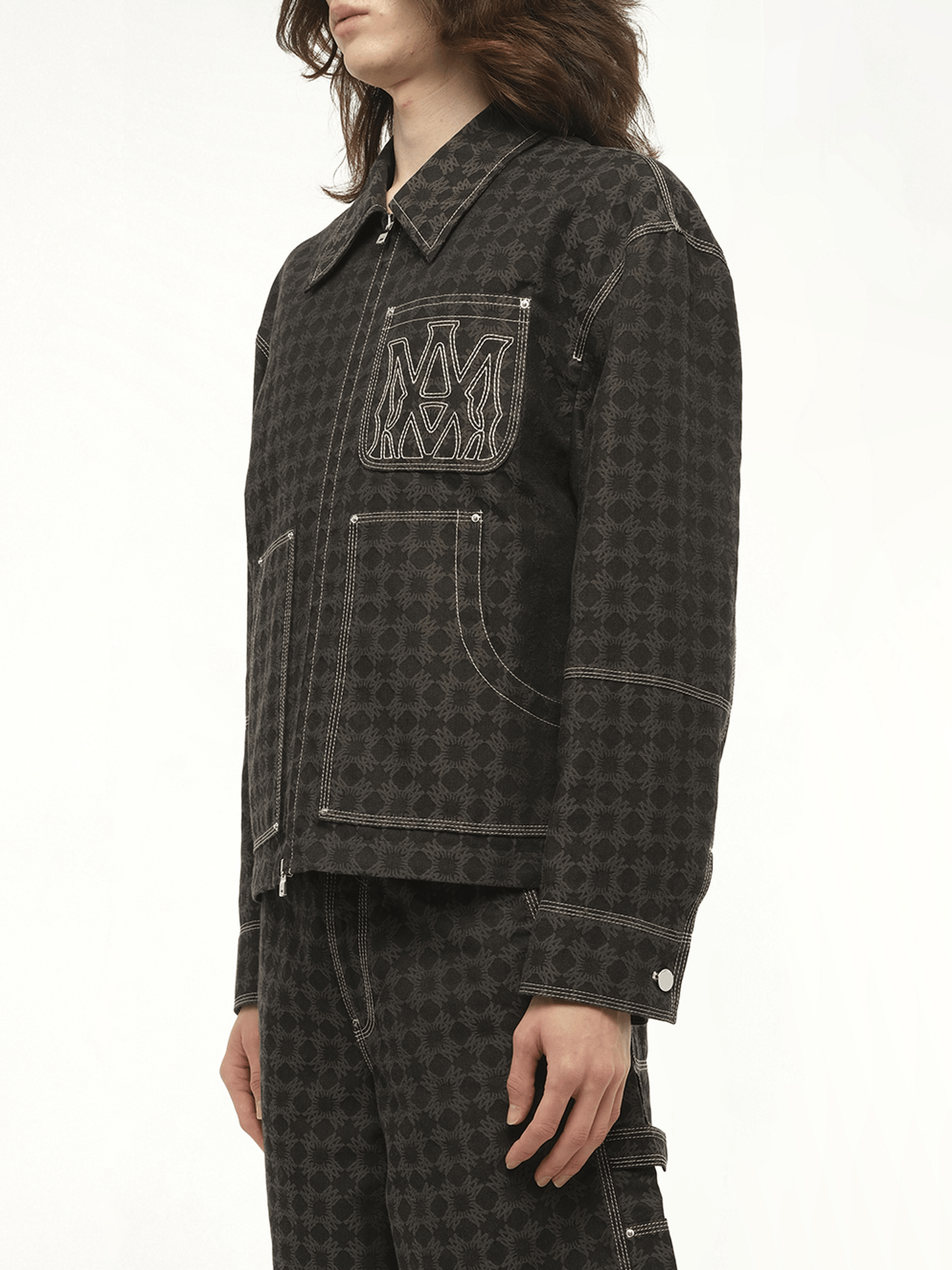 AMIRI MA Quad Work Jacket (Black)