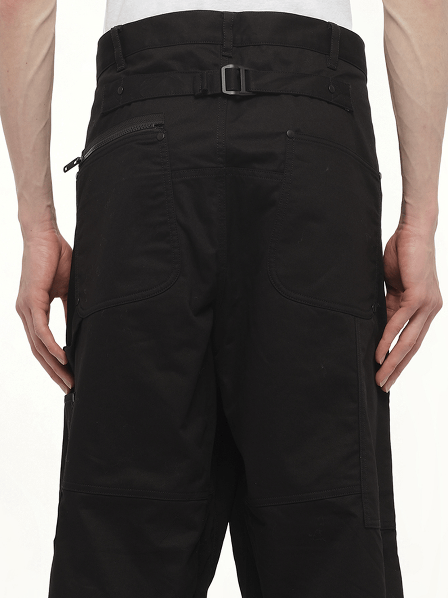 Y-3 Ut Twill Straight Leg Pants (Black)