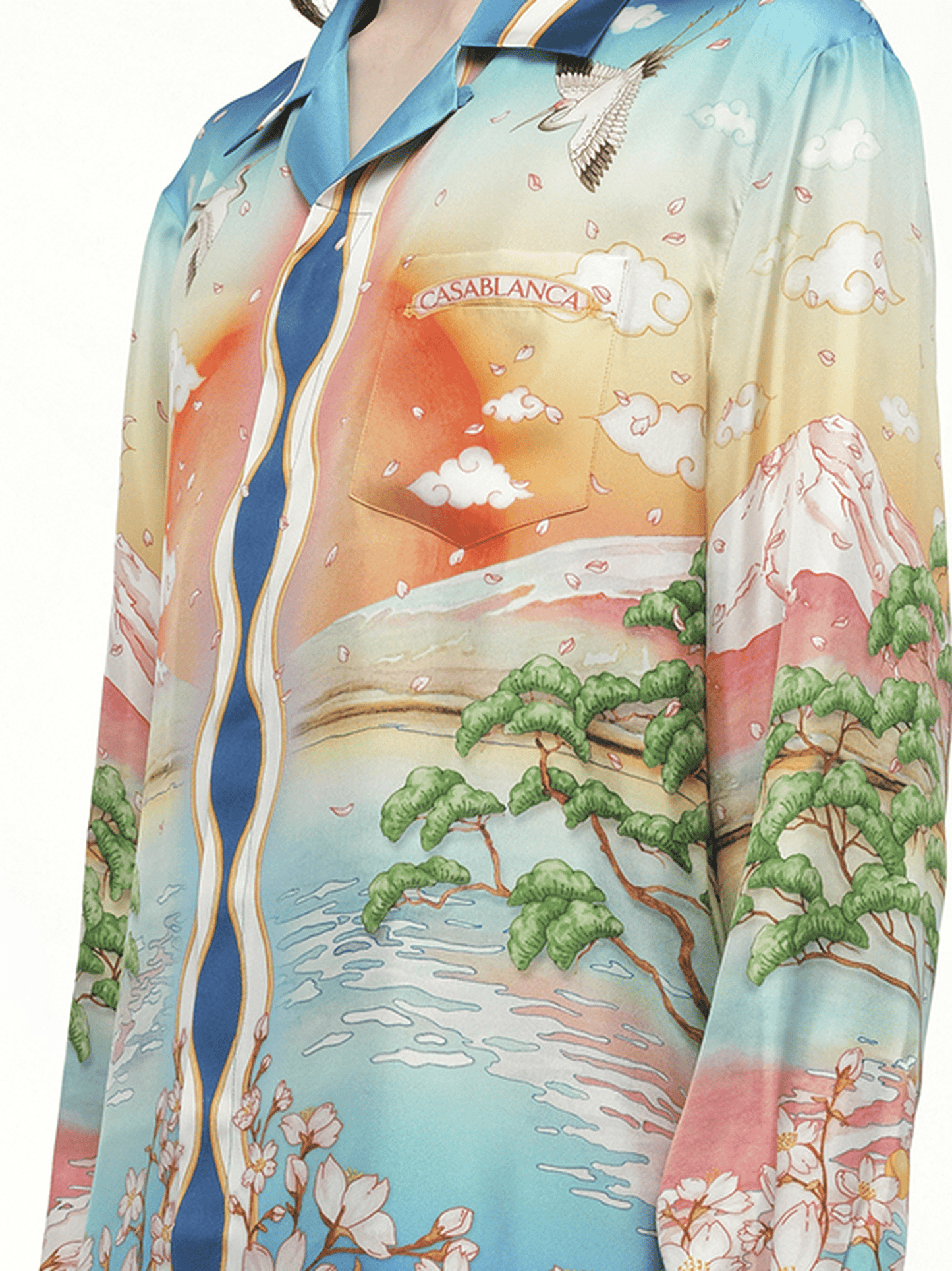CASABLANCA Tennis Club Shirt (Multicolour)