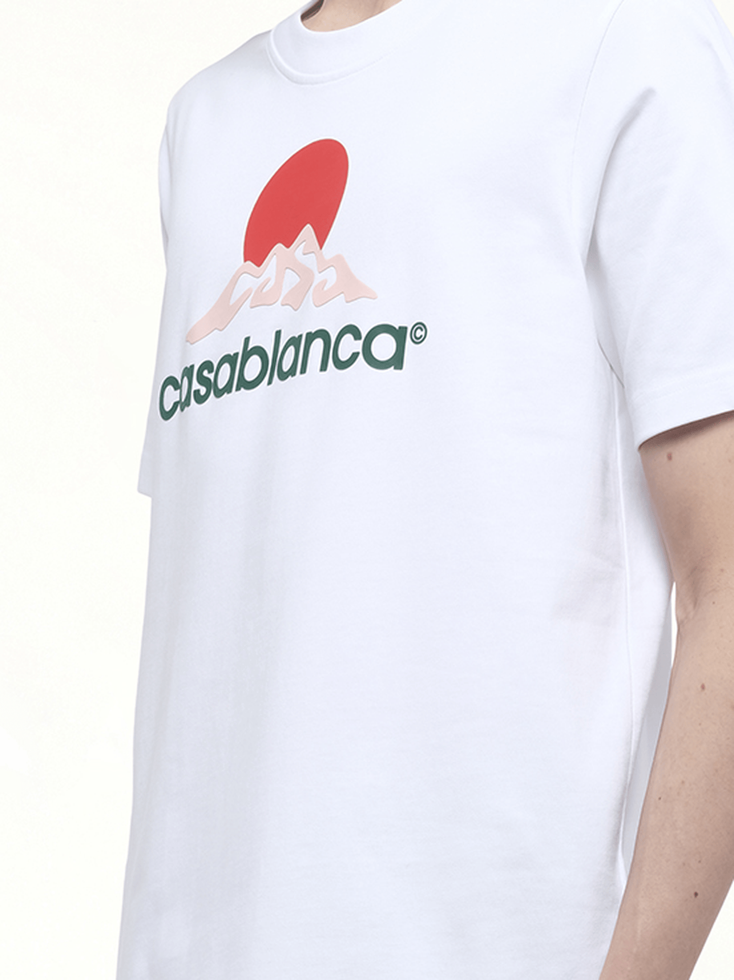 CASABLANCA Casablanca Montagne T-Shirt (White)