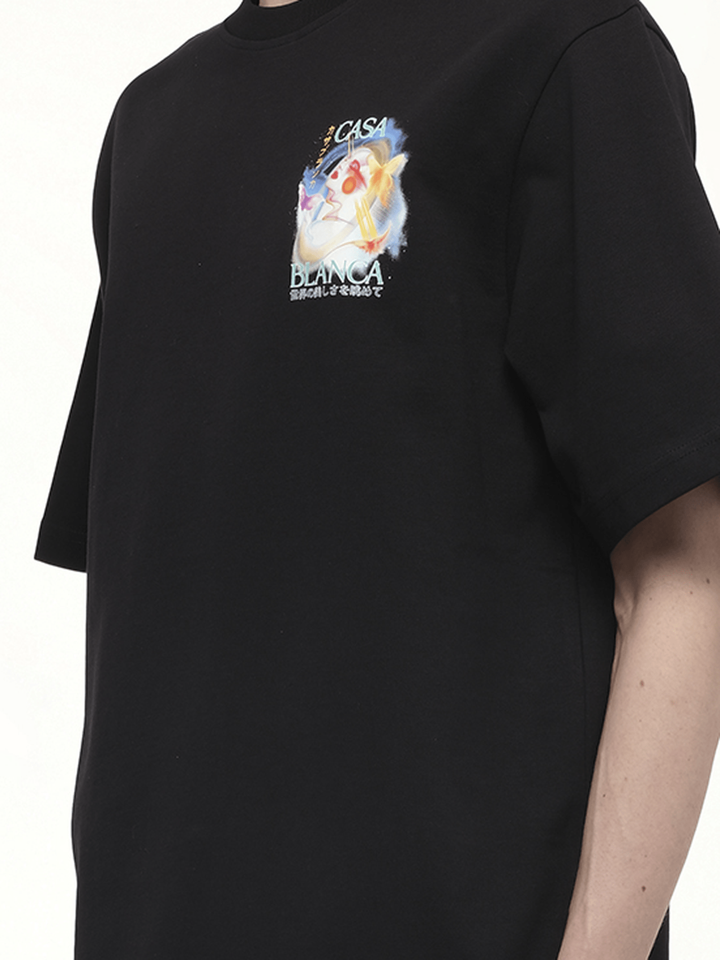 CASABLANCA Galactic Connection T-Shirt (Black)