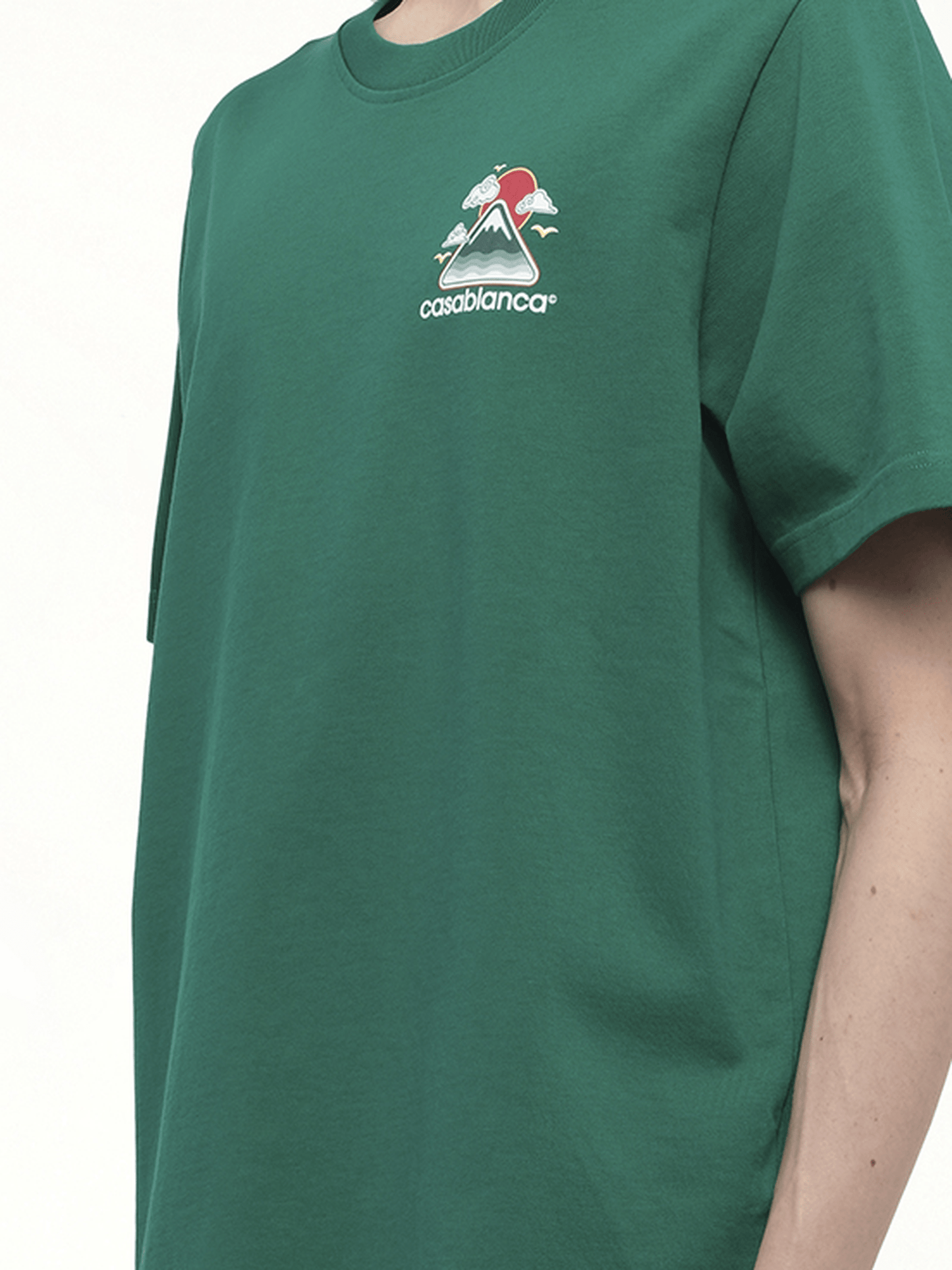 CASABLANCA Montagne Ondulee T-Shirt (Green)