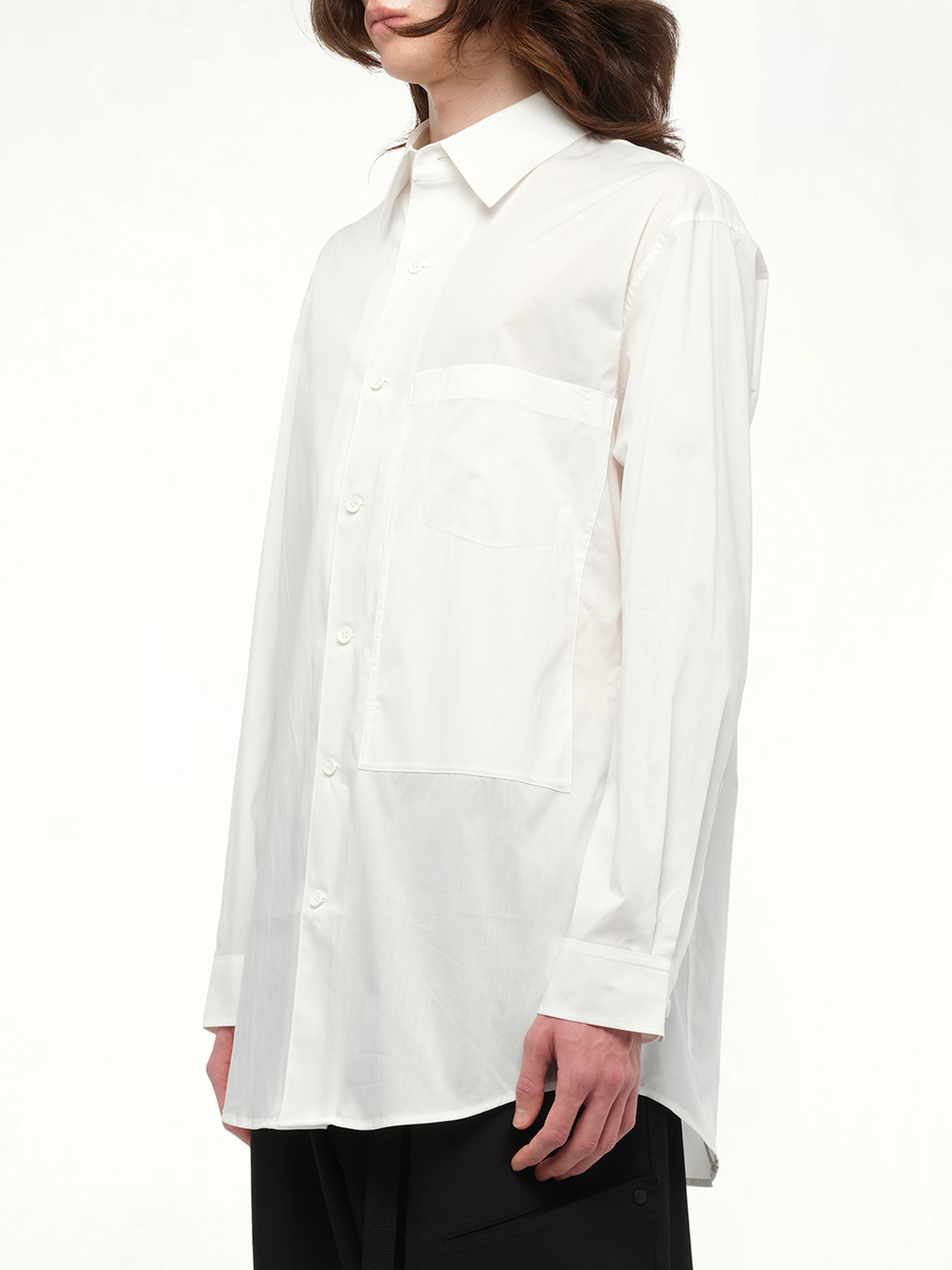 Y-3 Sporty Cotton Shirt (White)