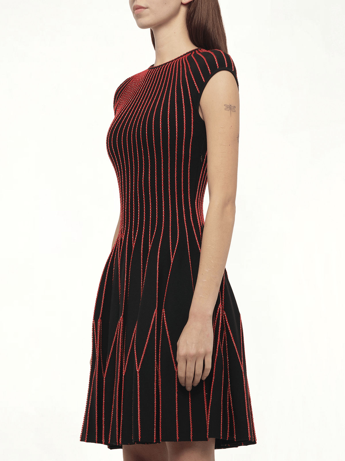 ALEXANDER MCQUEEN Knit Dress (Multicolour)