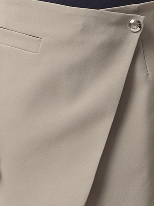 COPERNI Tailored Mini Skirt (Beige)