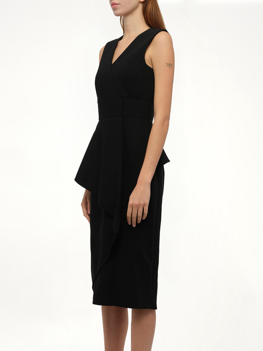 ALEXANDER MCQUEEN AMQ - Scuba Wool Dress (1000)