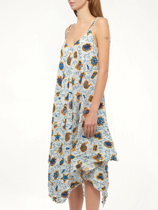 Loewe x Paula Prt Strappy Dress (White)