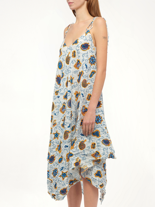Loewe x Paula Prt Strappy Dress (White)