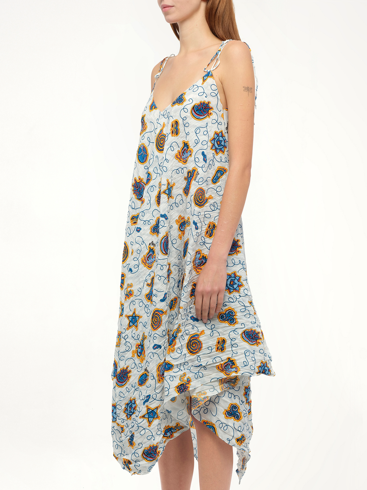 Loewe x Paula Prt Strappy Dress (White)