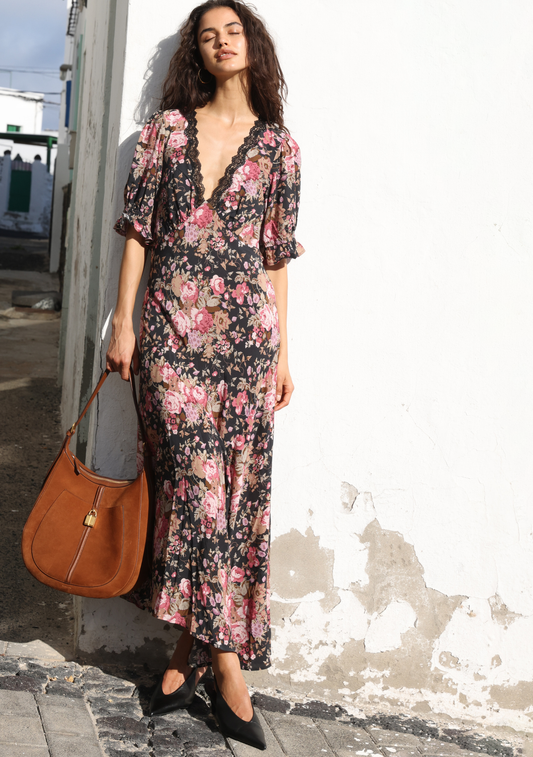 Image of Dresses. Productname: Auguste The Label Jacinda Midi Dress in Black colour by brand - Auguste The Label