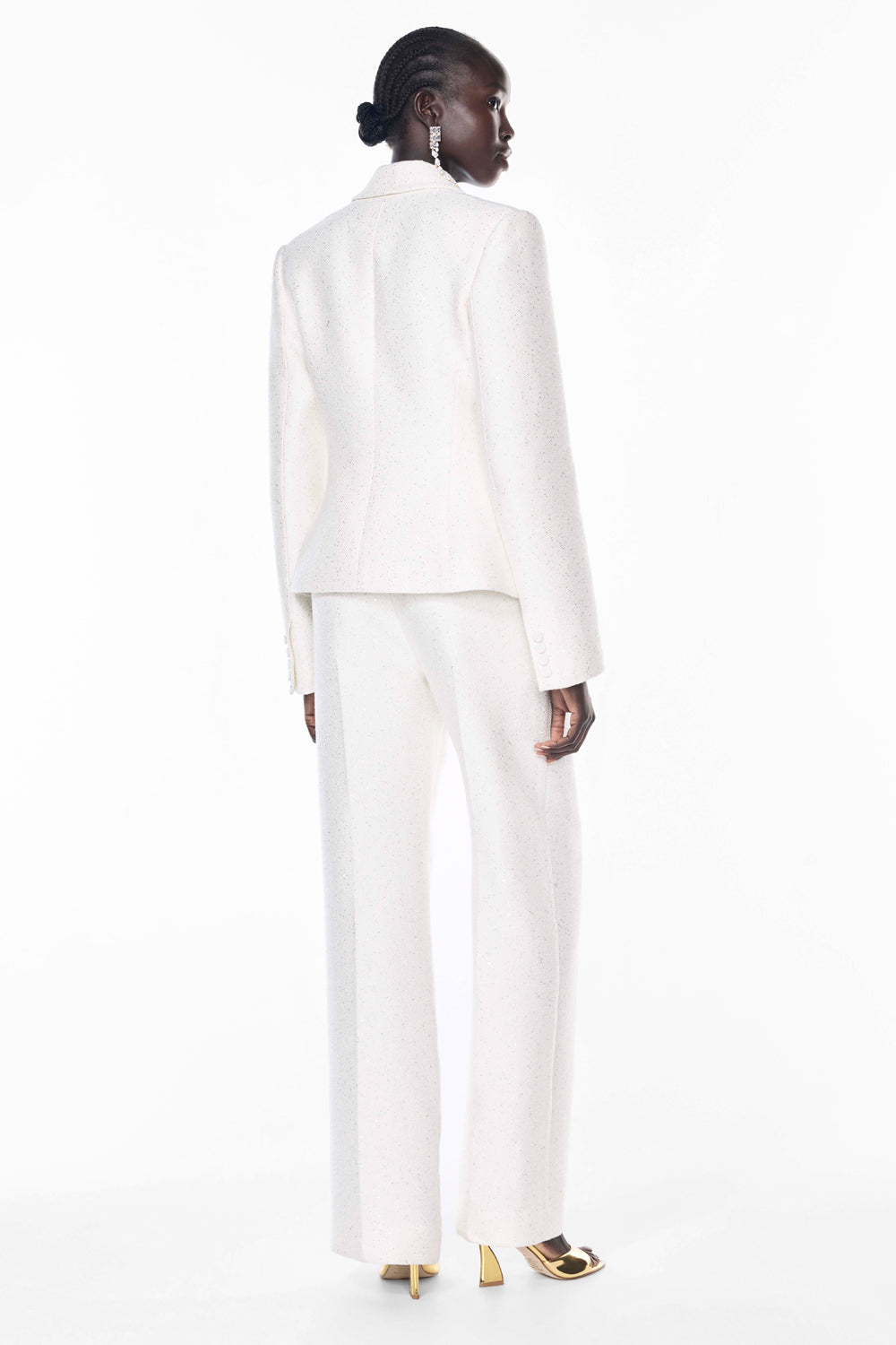 Prized Pieces Blazer (White)