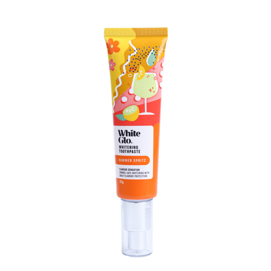 Image of Oral Care. Product name - Summer Spritz Toothpaste in colour by brand - White Glo