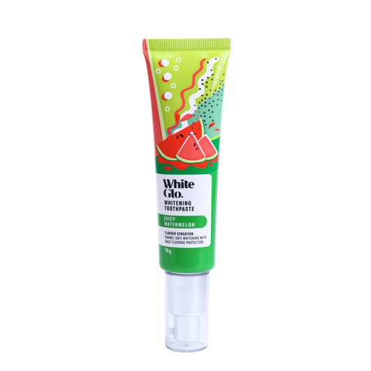 Image of Oral Care. Product name - Juicy Watermelon Toothpaste in colour by brand - White Glo
