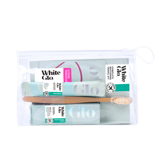 White Glo Complete Whitening Travel Kit